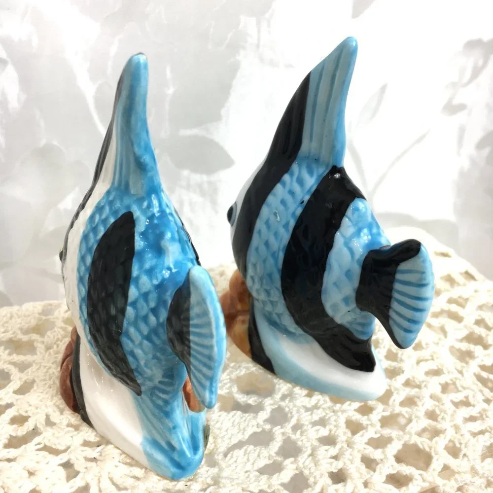 Pottery Barn Angel Fish Salt & Pepper Shaker